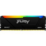 Фото DDR-4 16GB 3200МГц Kingston FURY Beast RGB (KF432C16BB12A/16WP) #1
