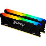 Зображення DDR-4 2шт x 8GB 3200МГц Kingston FURY Beast RGB (KF432C16BB2AK2/16WP) Фото DDR-4 2шт x 8GB 3200МГц Kingston FURY Beast RGB (KF432C16BB2AK2/16WP)