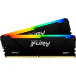 Зображення DDR-4 2шт x 8GB 3200МГц Kingston FURY Beast RGB (KF432C16BB2AK2/16WP) #1 Фото DDR-4 2шт x 8GB 3200МГц Kingston FURY Beast RGB (KF432C16BB2AK2/16WP) #1