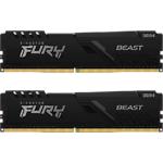 Фото DDR-4 2шт x 8GB 3200МГц Kingston FURY Beast Black (KF432C16BBK2/16WP) #1