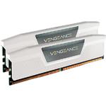 Фото DDR-5 2шт x 16GB 6400МГц Corsair Vengeance White (CMK32GX5M2B6400Z36W) XMP & AMD EXPO