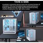 Зображення Корпус Cougar OMNY X RGB Black, Midi Tower, ATX, без БЖ #9 Фото Корпус Cougar OMNY X RGB Black, Midi Tower, ATX, без БЖ #9