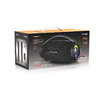 Фото REAL-EL X-755 Black (EL121600031) портативна система 70 Вт,Li-Ion,USB,BT,AUX,Караоке,TWS,RGB #13