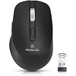 Зображення Мишка REAL-EL RM-380W Wireless Black (EL123200057) Фото Мишка REAL-EL RM-380W Wireless Black (EL123200057)