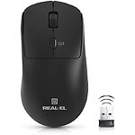 Фото Мишка REAL-EL RM-317W Wireless Black (EL123200052)