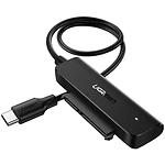 Конвертер UGREEN CM321 black (UGR-70610) USB3.0 Type-C  - SATA HDD/SSD 2.5", 0.5m cable - фото