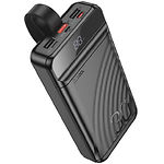 Зображення Зовнішній акумулятор Power Bank Hoco J123B Element 30000mAh Black (6942007612081) 3*USB-A,22.5W,QC30 #4 Фото Зовнішній акумулятор Power Bank Hoco J123B Element 30000mAh Black (6942007612081) 3*USB-A,22.5W,QC30 #4