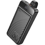 Зображення Зовнішній акумулятор Power Bank Hoco J123B Element 30000mAh Black (6942007612081) 3*USB-A,22.5W,QC30 #1 Фото Зовнішній акумулятор Power Bank Hoco J123B Element 30000mAh Black (6942007612081) 3*USB-A,22.5W,QC30 #1
