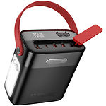 Фото Зовнішній акумулятор Power Bank Hoco J143 80000mAh Black (6942007641142) QC3.0, 22.5W #1