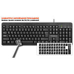 Фото Клавіатура+миша REAL-EL Standard 504 Kit EN USB Black (EL123100037) #9