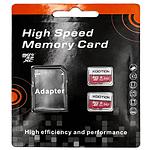 Фото microSD XC 2шт * 64Gb Kootion UHS-I class 10 (TF-64G-U1*2) адаптер SD, комплект 2шт #1