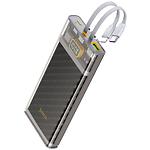 Фото Зовнішній акумулятор Power Bank Hoco J104 Discovery 10000mAh Grey (6931474788955) 22.5W, cable #3