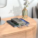Фото Зовнішній акумулятор Power Bank Hoco J104 Discovery 10000mAh Grey (6931474788955) 22.5W, cable #7