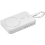 Зображення Зовнішній акумулятор Power Bank Baseus (P1002210B223-00) Magnetic Mini Wireless,10000mAh, 30W, White #3 Фото Зовнішній акумулятор Power Bank Baseus (P1002210B223-00) Magnetic Mini Wireless,10000mAh, 30W, White #3