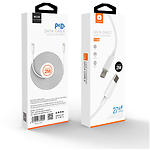 Фото Кабель WUW-X188 White (6972573334025) Type-C/Lightning, 2м, 27W, TPE #1