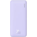 Зовнішній акумулятор Power Bank Baseus (P10022801513-00) Airpow Purple 10000mAh, Fast Charge, PD 20W - фото
