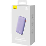 Фото Зовнішній акумулятор Power Bank Baseus (P10022801513-00) Airpow Purple 10000mAh, Fast Charge, PD 20W #1