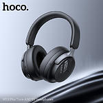 Зображення HOCO W53 Plus Tone Black (6942007646604) навушники з мікрофоном накладні, ANC, Bluetooth 5.4 #3 Фото HOCO W53 Plus Tone Black (6942007646604) навушники з мікрофоном накладні, ANC, Bluetooth 5.4 #3