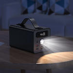 Фото Зовнішній акумулятор Power Bank Hoco J138 60000mAh Black (6942007638524) QC3.0, 22.5W, DC 12V #5