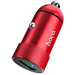 Фото Автомобільний зарядний пристрій Hoco Z32 Red (6931474711557) USB-A, QC3.0, 18W, 3A