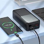 Зображення Зовнішній акумулятор Power Bank Hoco J136B Sirui 30000mAh Black (6942007634854) QC3.0, 22.5W + PD20W #4 Фото Зовнішній акумулятор Power Bank Hoco J136B Sirui 30000mAh Black (6942007634854) QC3.0, 22.5W + PD20W #4