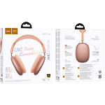 Фото HOCO W65 Plus Happy Orange (6942007650441) Bluetooth 5.4 гарнітура з оголов'ям, ANC #1