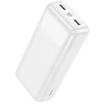 Фото Зовнішній акумулятор Power Bank Hoco J72B Easy travel 30000mAh White (6931474792020)