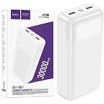 Фото Зовнішній акумулятор Power Bank Hoco J72B Easy travel 30000mAh White (6931474792020) #1