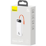 Фото Зовнішній акумулятор Power Bank Baseus (PPBLK-02) Block Quick Charge 10000mAh 20W IP White #2