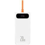 Фото Зовнішній акумулятор Power Bank Baseus (PPBLK-02) Block Quick Charge 10000mAh 20W IP White #5