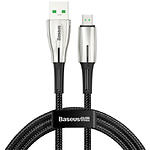 Фото Кабель Baseus CAMRD-B01 Waterdrop USB/Micro USB, 1.0м Black 4A