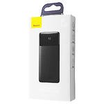 Фото Зовнішній акумулятор Power Bank Baseus (PPDML-I01) Bipow 10000mAh 15W Black #1
