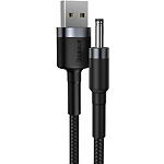 Фото Кабель Baseus CADKLF-G1 Cafule USB - jack DC 3.5mm 2А 1м black-gray