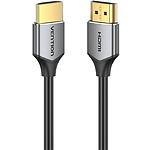 Фото Кабель Vention (ALEHH) 2м, HDMI to HDMI v2.0, Gray Aluminum Alloy #1