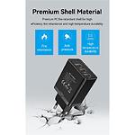 Фото Мережевий ЗП Vention (FEAB0-EU) 3 * USB-A, 2.4A, 12W, Black #3