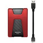Фото зовнішній HDD A-DATA HD650 2TB ext. Red 2,5" USB 3.1 (AHD650-2TU31-CRD) #2