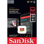 Фото microSD XC 64GB SanDisk Extreme A2 V30 Class 10 UHS-I U3 (SDSQXAH-064G-GN6MN) без перехідника #1