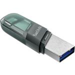 Фото USB Flash 64Gb SanDisk iXpand Flip Lightning Apple/USB3.0 Ice Mint (SDIX90N-064G-GN6NK) #1