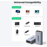 Фото Переходник UGREEN US381 (UGR-20119) транзит USB-A 3.0 female / USB-A 3.0 female #1