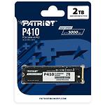 Фото SSD PATRIOT P410 2TB M.2 PCIe4.0x4 NVMe 2280 (P410P2TBM28H) 5000/4500 MB/s #1
