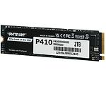 Фото SSD PATRIOT P410 2TB M.2 PCIe4.0x4 NVMe 2280 (P410P2TBM28H) 5000/4500 MB/s #3
