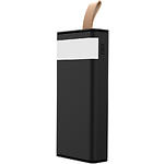 Фото Зовнішній акумулятор Power Bank XO PR129 Black, 20000mAh, 2x USB-A, QC 3.0, 22.5W, ліхтарик