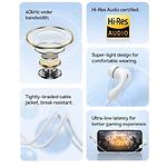 Фото Baseus HZ20 Encok White (A00171500213-00) Wired, навушники вкладиші з мікрофоном #4