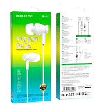 Фото BOROFONE BM67 Talent White (6974443382907) гарнітура, вкладиші #2