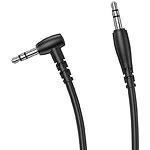 Фото Кабель BOROFONE BL10 Black (6974443382181) Аудіо 3.5мм джек/3.5мм джек, AUX кабель 2м, PVC