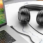 Фото Кабель BOROFONE BL10 Black (6974443382181) Аудіо 3.5мм джек/3.5мм джек, AUX кабель 2м, PVC #3