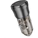 Зображення Автомобільний зарядний пристрій BOROFONE BZ24 Black (6941991106934) USB-C, PD20W, Fast Charge Фото Автомобільний зарядний пристрій BOROFONE BZ24 Black (6941991106934) USB-C, PD20W, Fast Charge