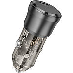 Зображення Автомобільний зарядний пристрій BOROFONE BZ24 Black (6941991106934) USB-C, PD20W, Fast Charge #5 Фото Автомобільний зарядний пристрій BOROFONE BZ24 Black (6941991106934) USB-C, PD20W, Fast Charge #5