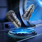 Зображення Автомобільний зарядний пристрій BOROFONE BZ24 Black (6941991106934) USB-C, PD20W, Fast Charge #8 Фото Автомобільний зарядний пристрій BOROFONE BZ24 Black (6941991106934) USB-C, PD20W, Fast Charge #8