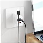 Фото Кабель BOROFONE BX91 Black (6974443389883) USB/Lightning, 1м, 2.4A, PVC, PVC connectors #3